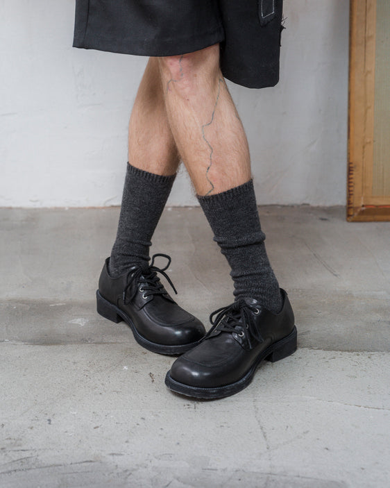 Buster Brown Calfskin Black
