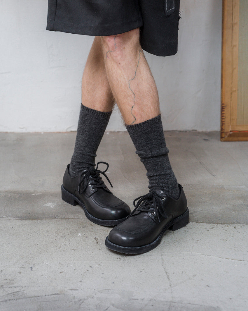 Buster Brown Calfskin Black