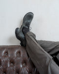 Non-Safety Shoe Distressed Leather Slate