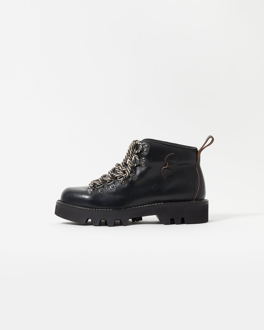 B-Type 01 Pull-up Leather Black