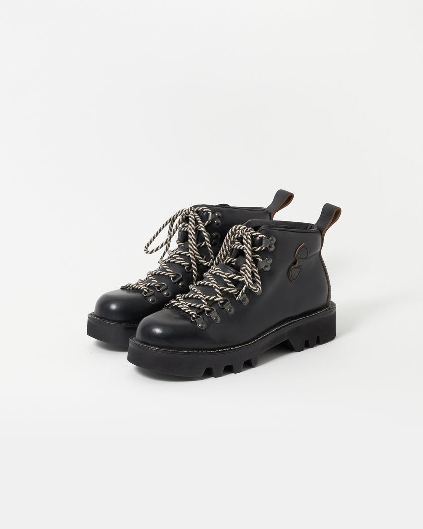 B-Type 01 Pull-up Leather Black