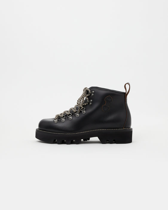 B-Type 01 Pull-up Leather Black
