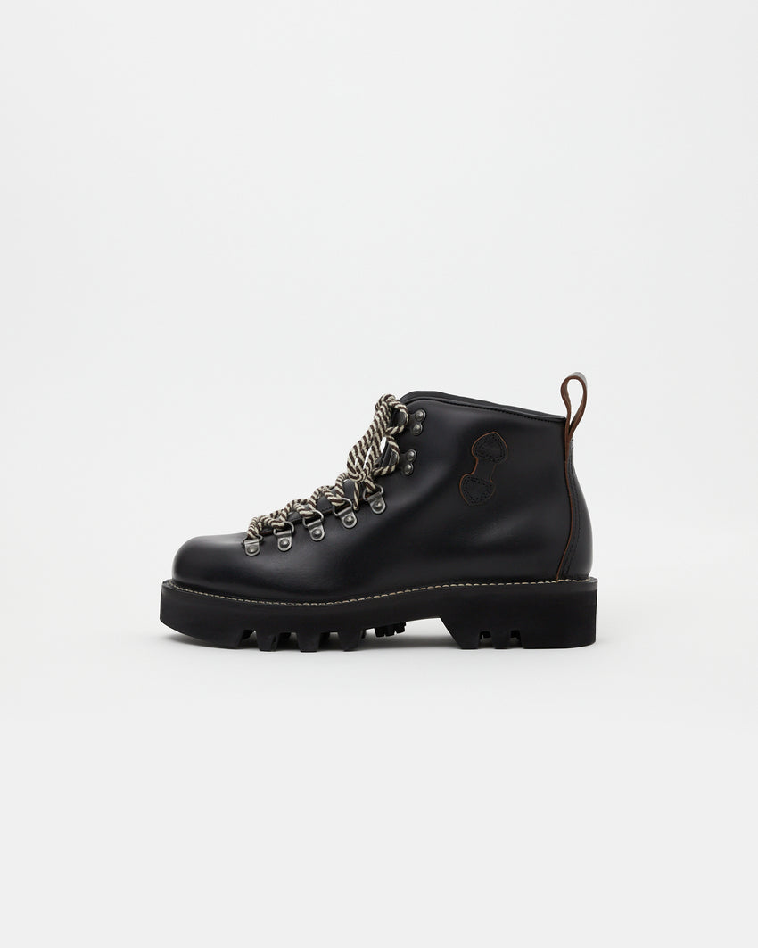 B-Type 01 Pull-up Leather Black
