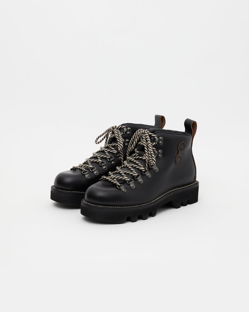 B-Type 01 Pull-up Leather Black