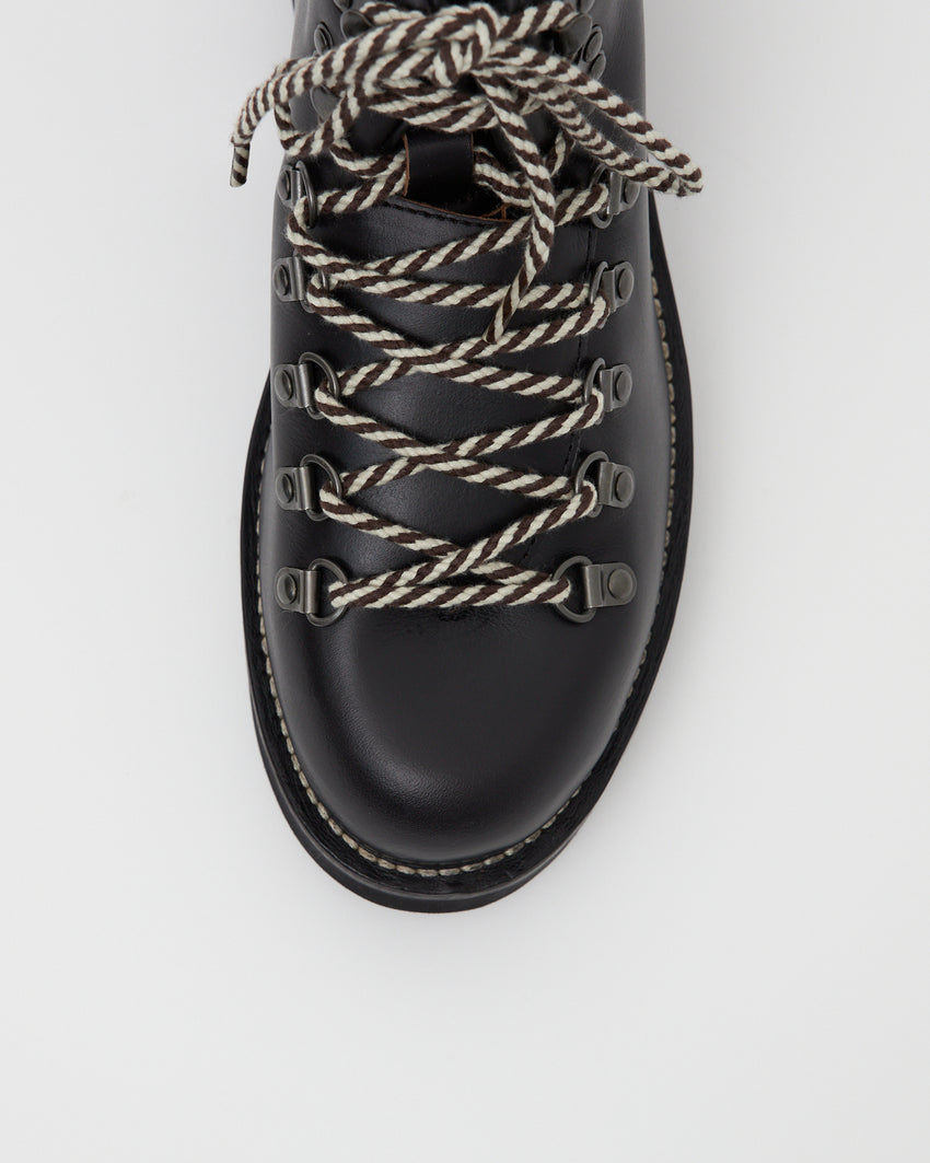 B-Type 01 Pull-up Leather Black