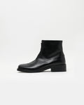 Cove Boot Pull-up Leather Black