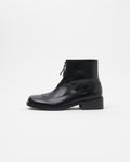 Cove Boot Pull-up Leather Black