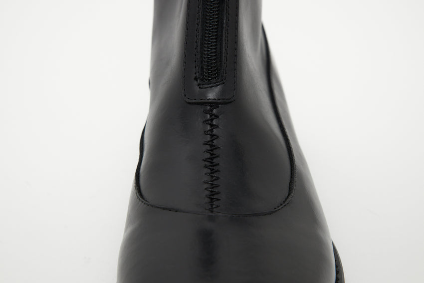 Cove Boot Pull-up Leather Black
