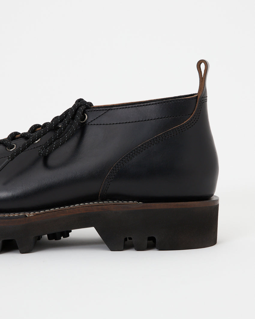 D-Type 01 Pull-up Leather Black