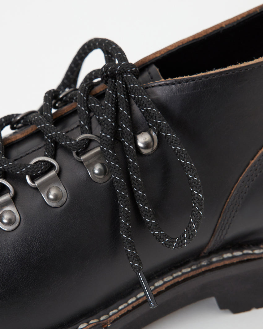 D-Type 01V Pull-up Leather Black