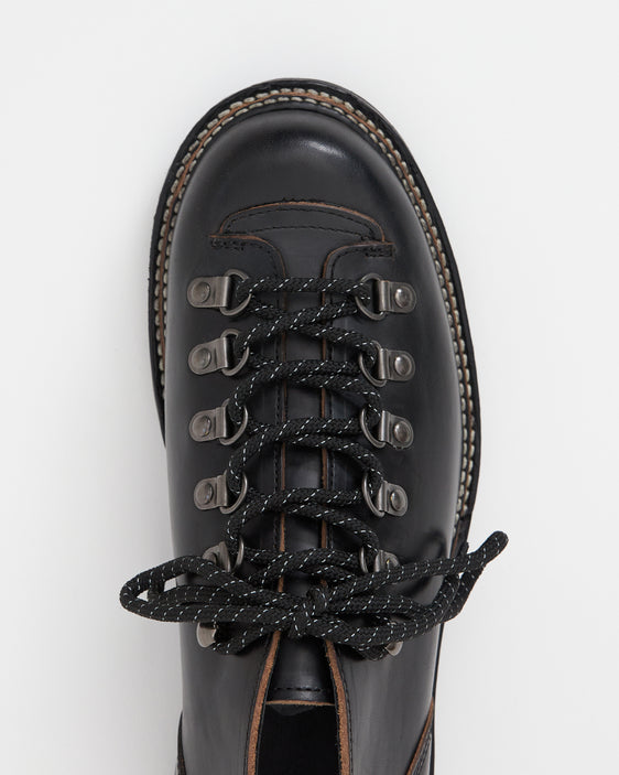 D-Type 01V Pull-up Leather Black