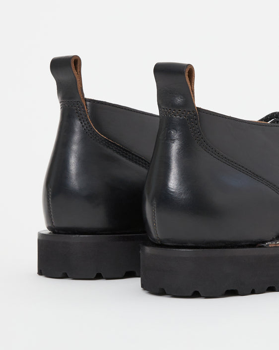 D-Type 01V Pull-up Leather Black