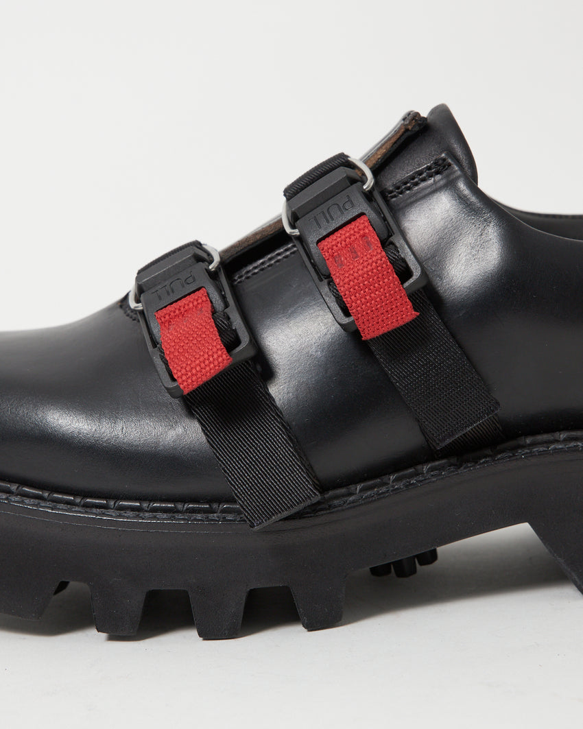 D-Type 02 Fidlock Pull-up Leather Black