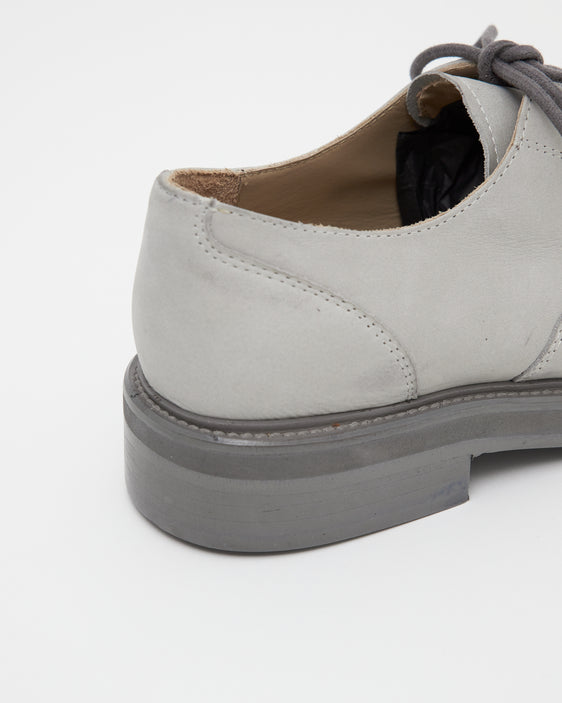 Sample 3 - Mid-Heel Derby Nubuck Light Grey