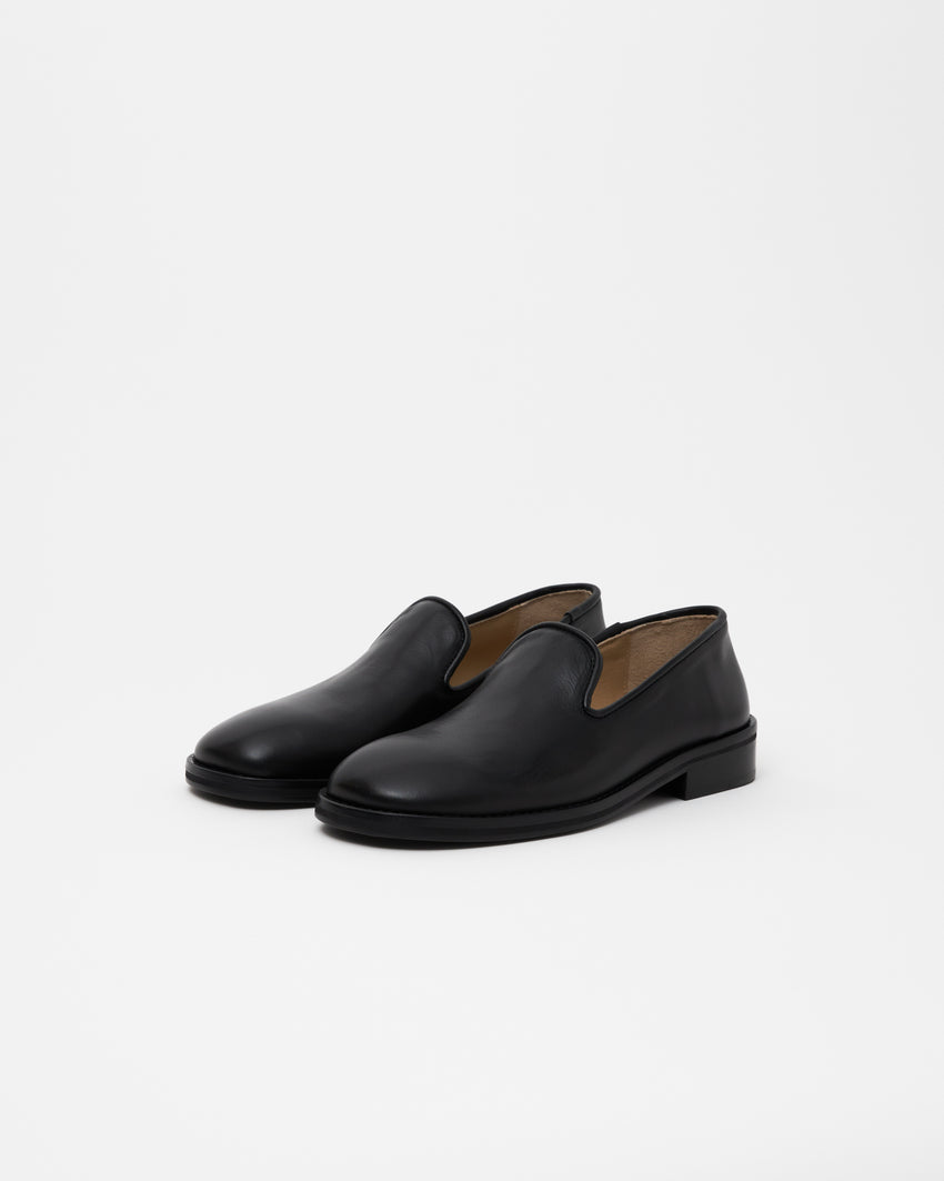 Legacy Slipper Calfskin Black