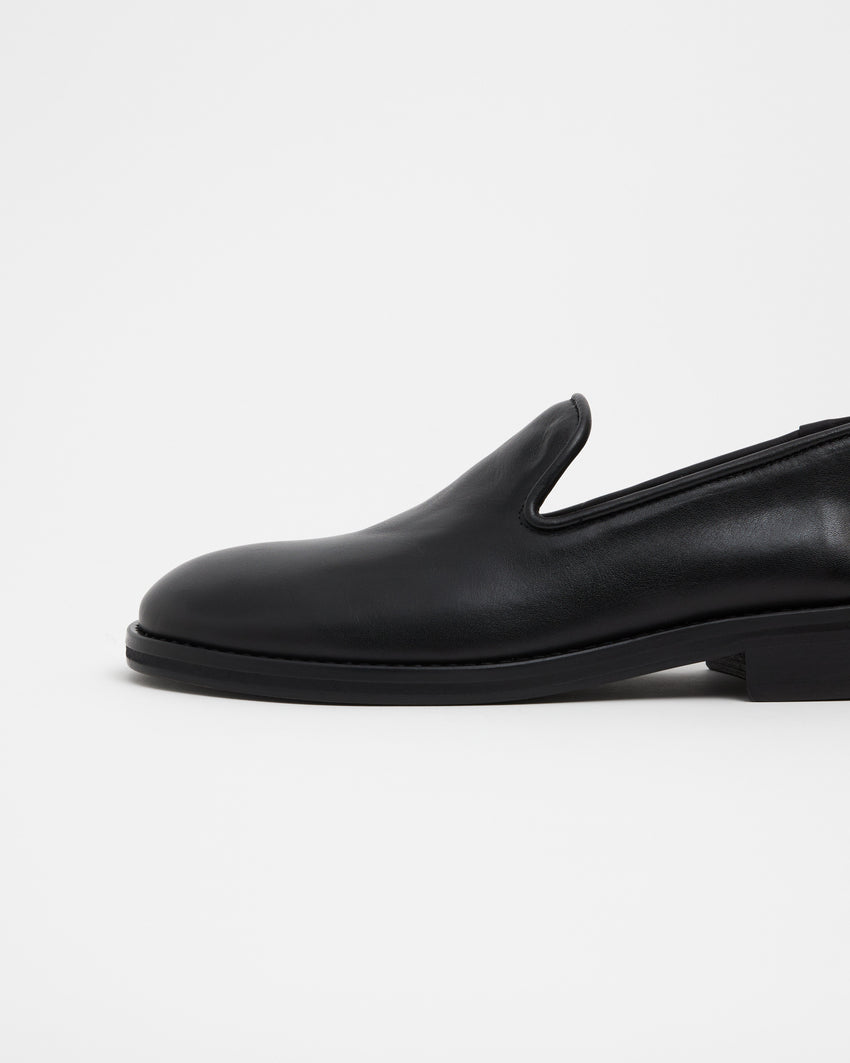 Legacy Slipper Calfskin Black
