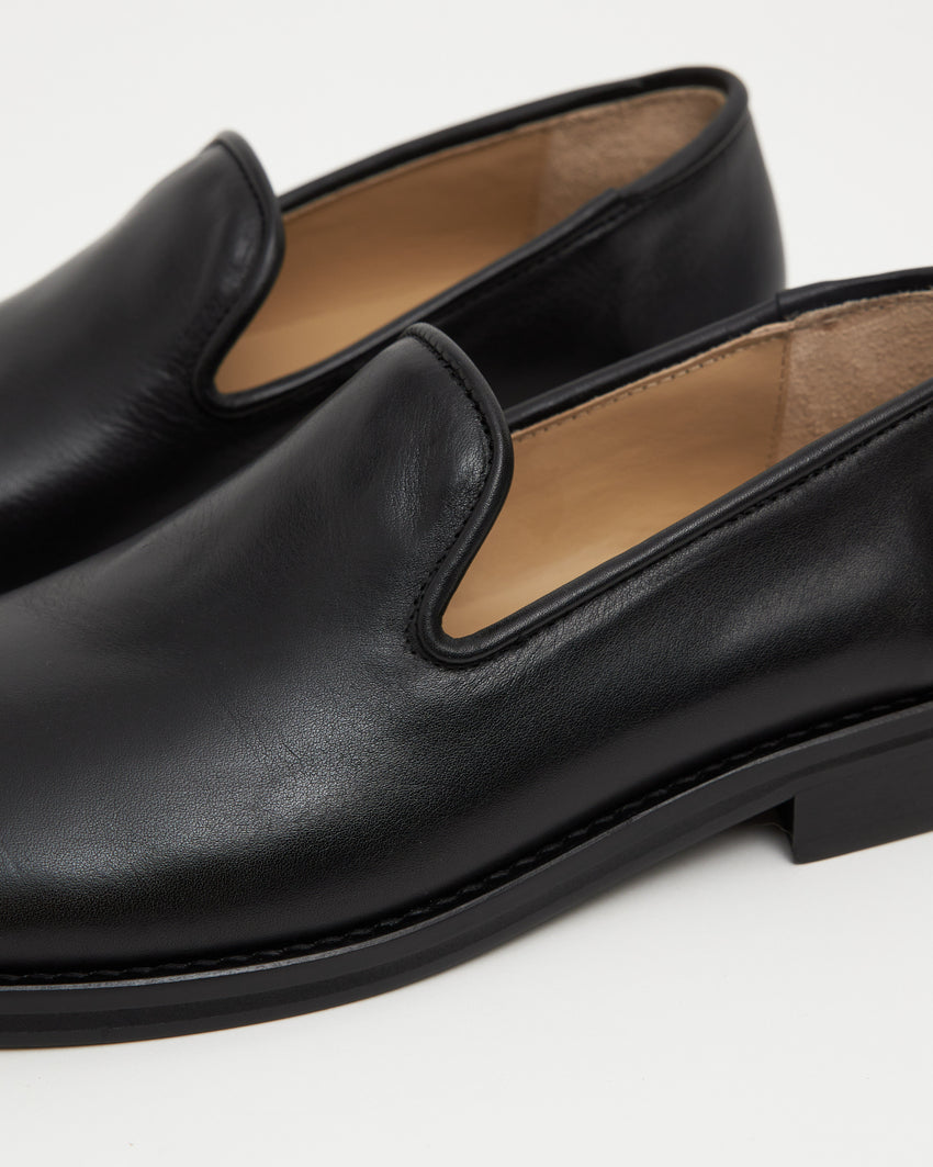 Legacy Slipper Calfskin Black