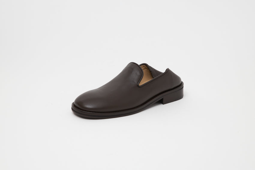 Legacy Slipper Calfskin Umber