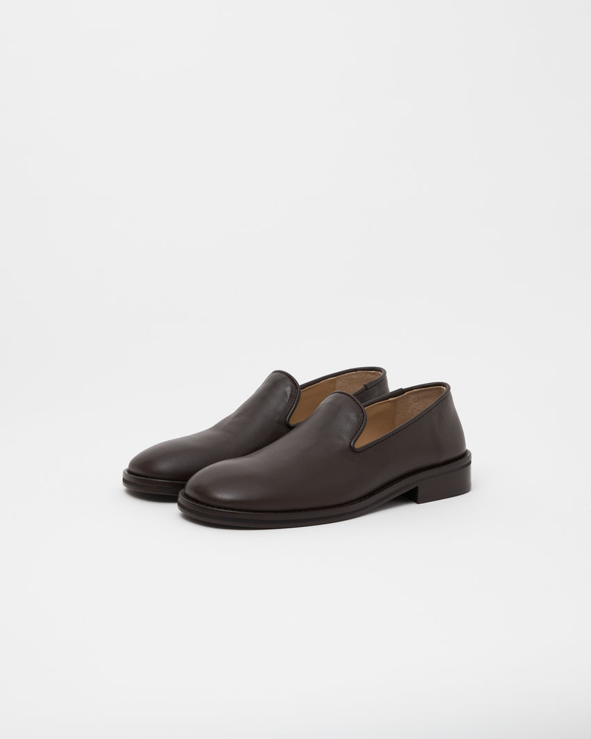 Legacy Slipper Calfskin Umber