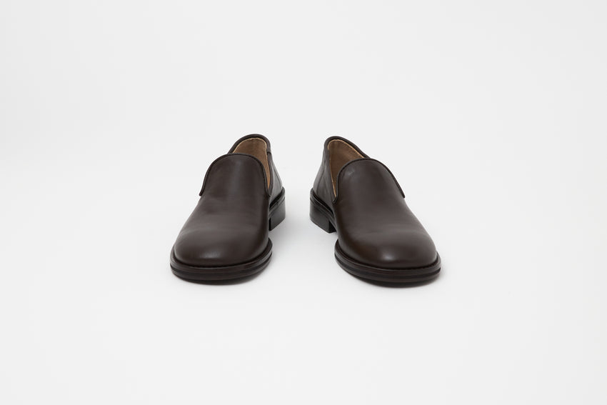 Legacy Slipper Calfskin Umber