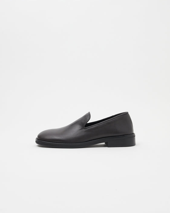 Legacy Slipper Oil Nappa Dark Grey