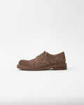 Mid-Heel Derby Horlisun Suede Brown