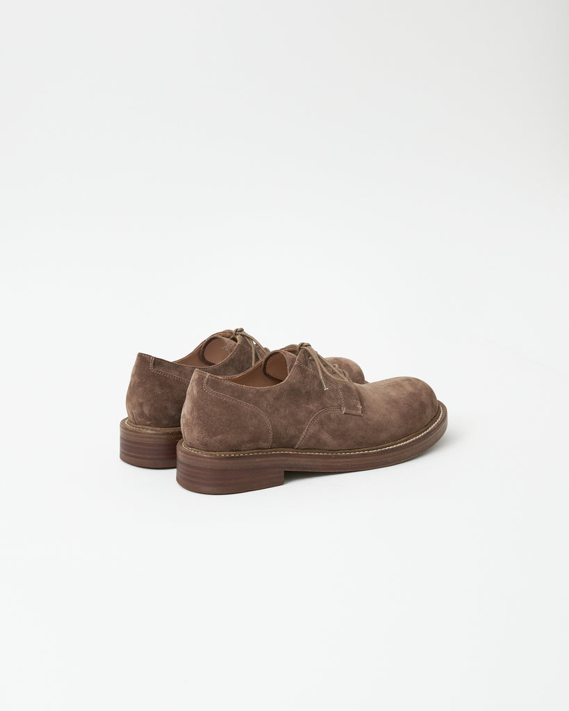 Mid-Heel Derby Horlisun Suede Brown