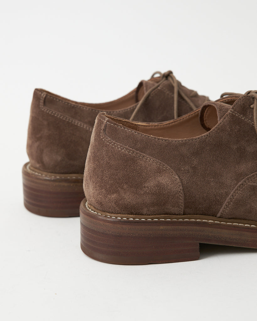 Mid-Heel Derby Horlisun Suede Brown