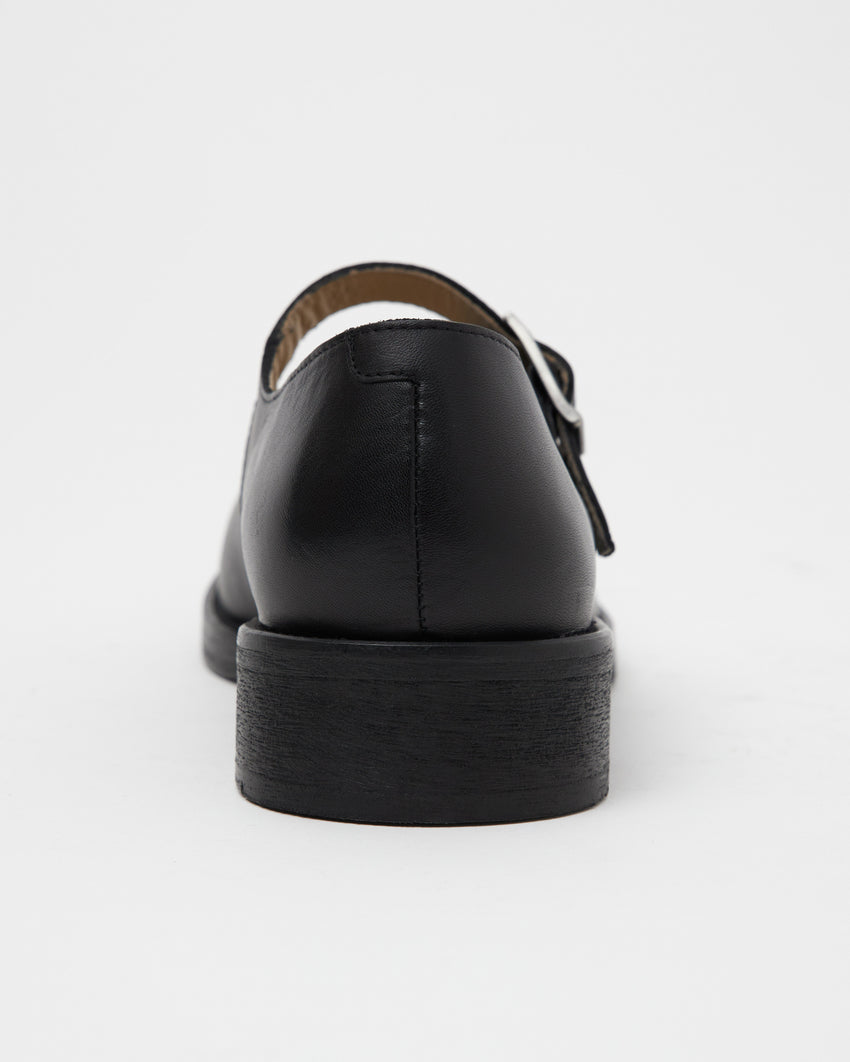 Mary Jane Calfskin Black