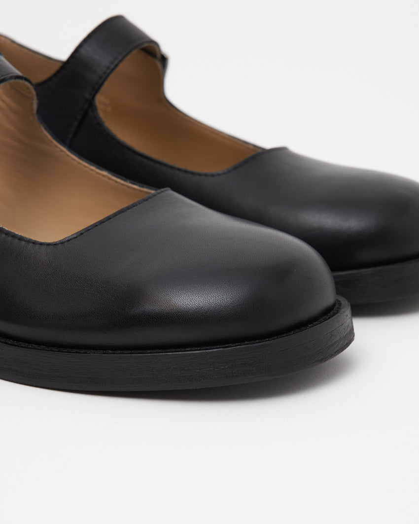 Mary Jane Calfskin Black