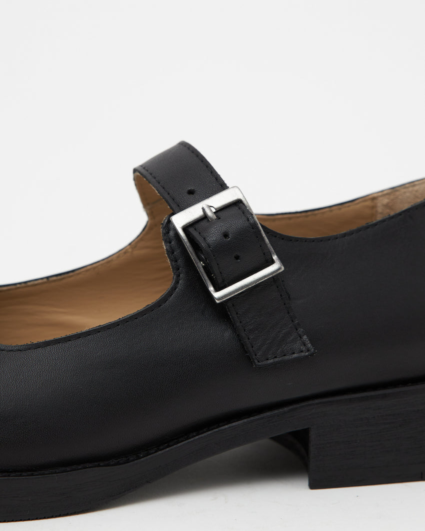 Mary Jane Calfskin Black