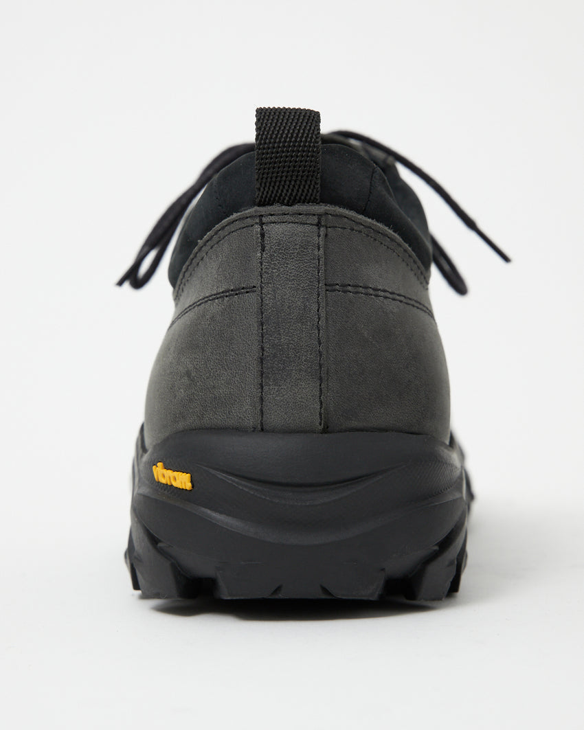 Non-Safety Shoe Distressed Leather Slate