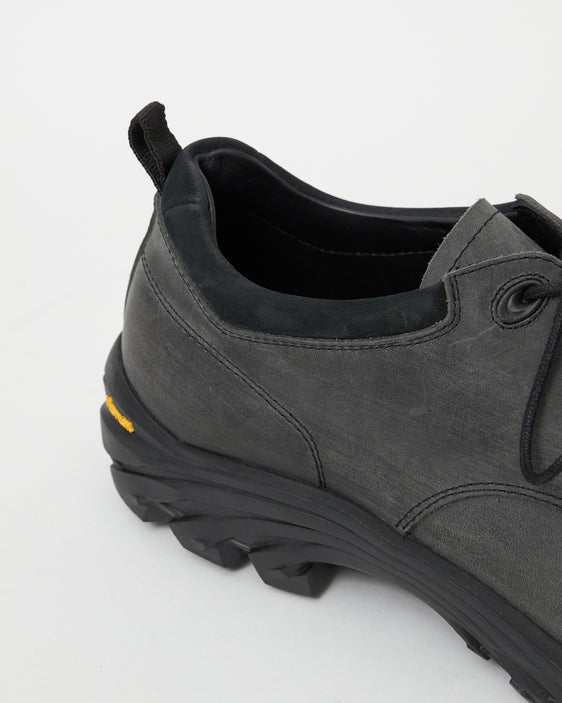 Non-Safety Shoe Distressed Leather Slate