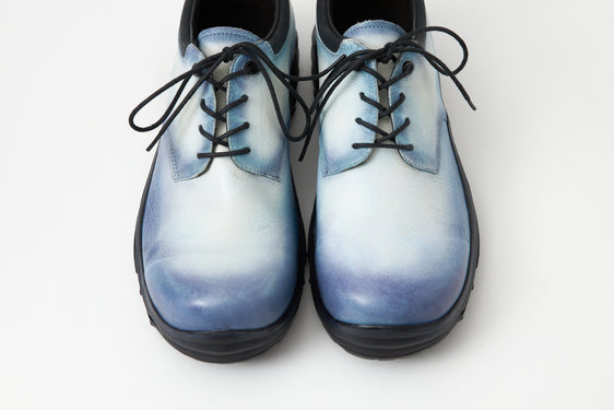 Non-Safety Shoe Leather Gradient Blue