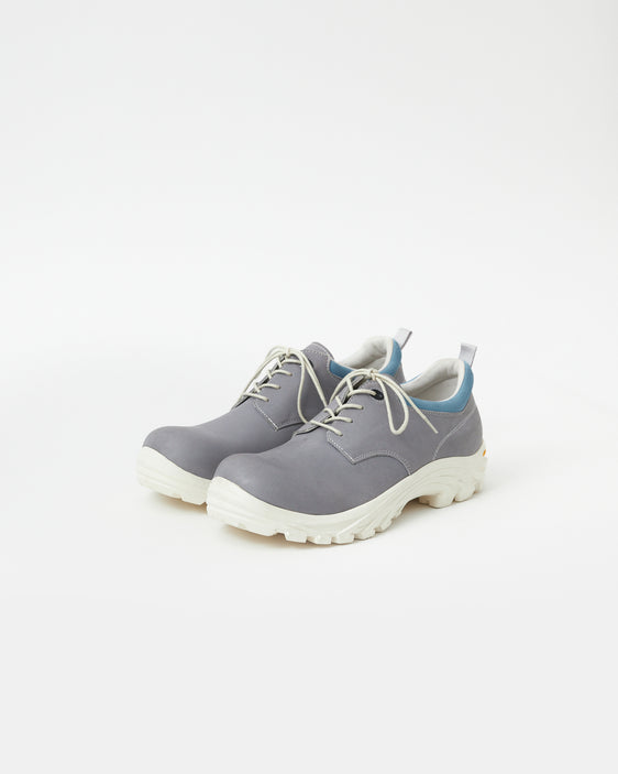 Non-Safety Shoe Leather Grey White