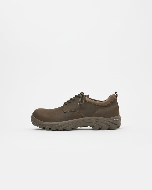Non-Safety Shoe Nubuck Brown Stone