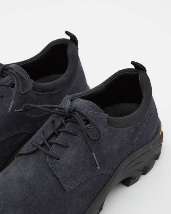 Non-Safety Shoe Suede Charcoal