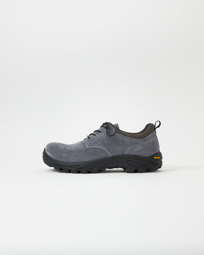 Non-Safety Shoes Suede Steel Grey