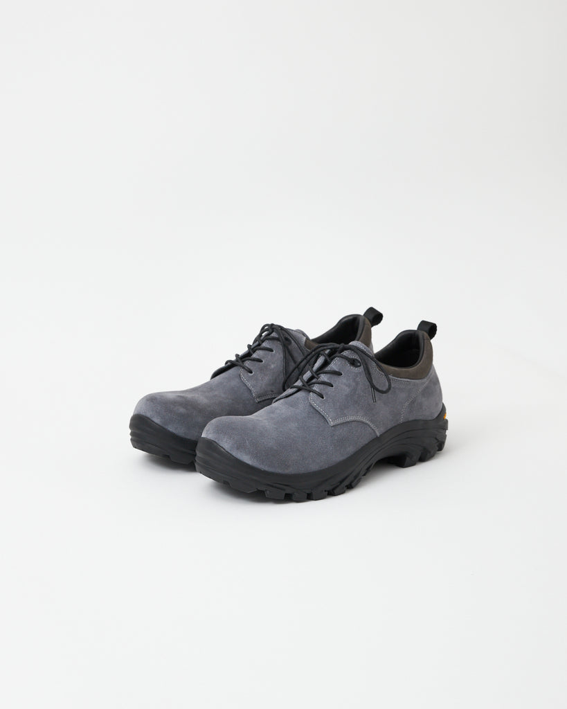 Non-Safety Shoes Suede Steel Grey