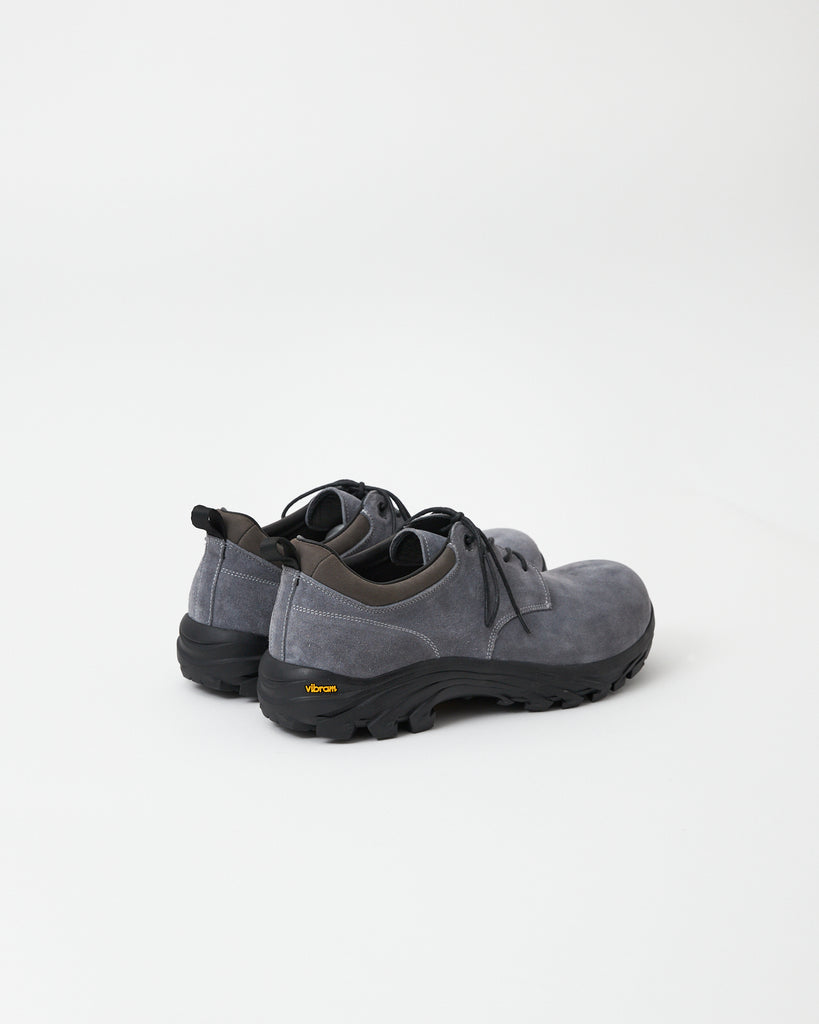 Non-Safety Shoes Suede Steel Grey