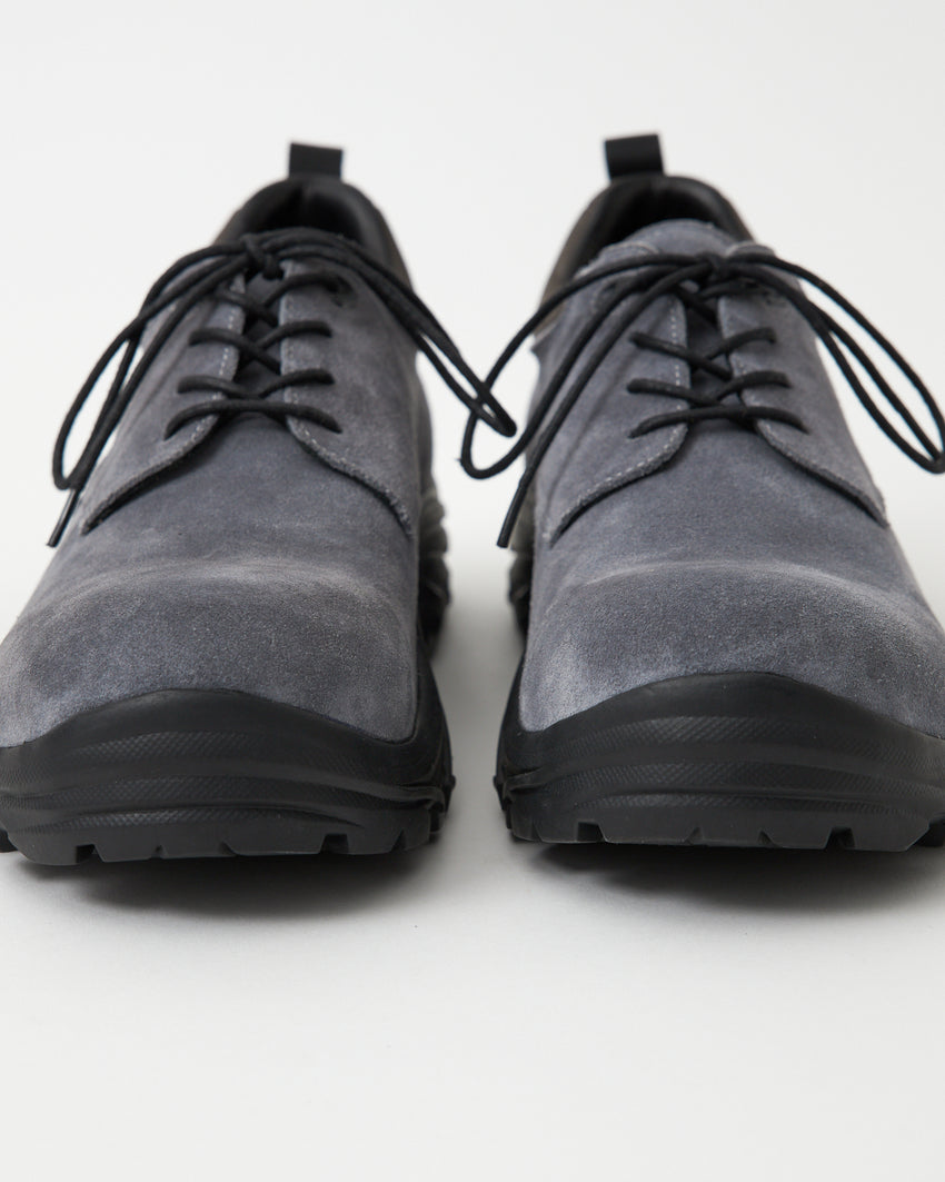 Non-Safety Shoe Suede Steel Grey