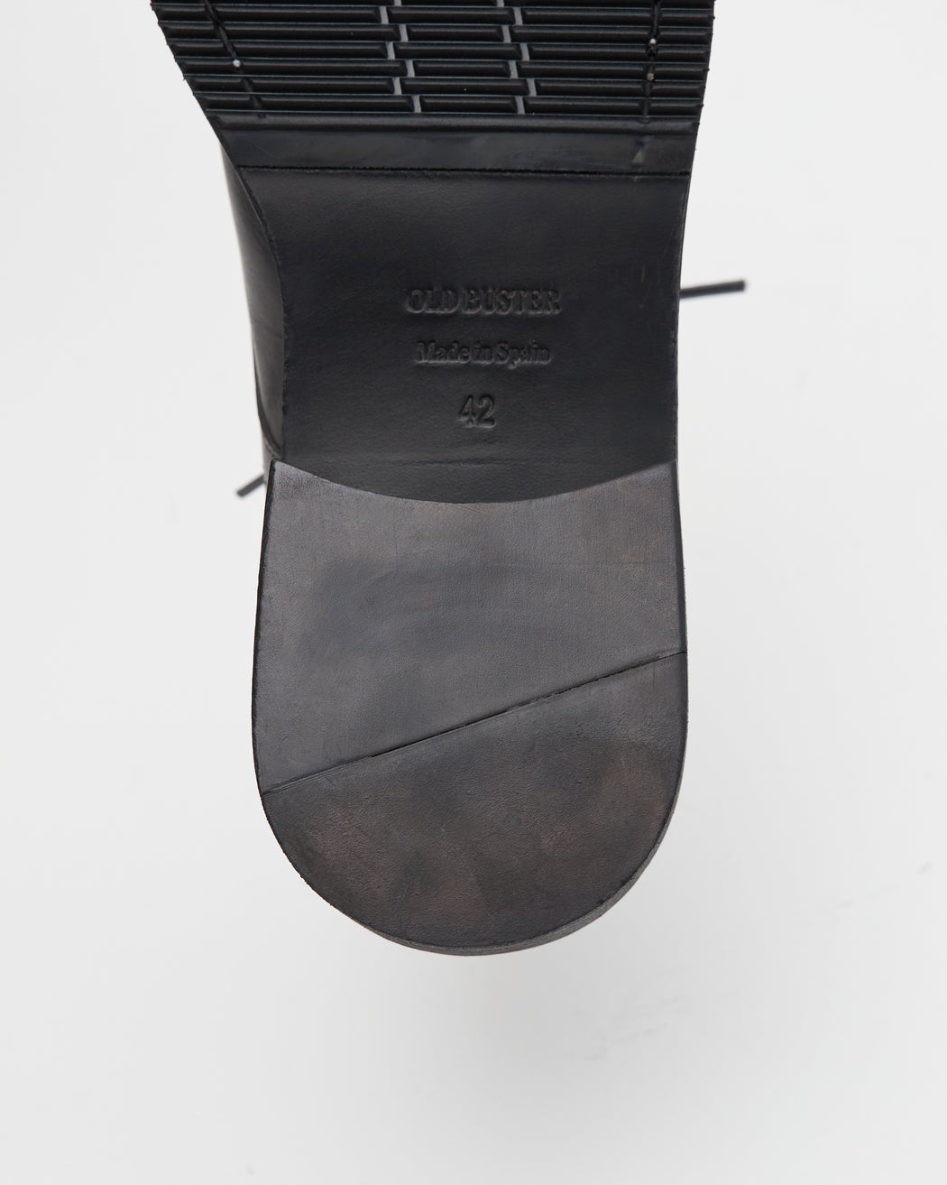 Old Buster Oil Nappa Dark Grey