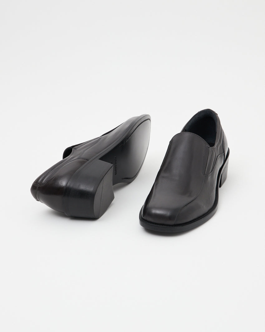 Pedal Loafer Oil Nappa Dark Grey