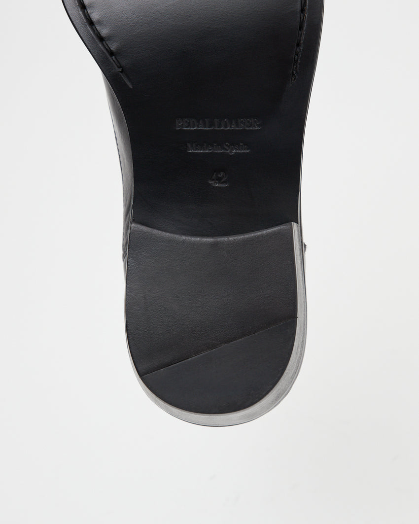 Pedal Loafer Oil Nappa Dark Grey