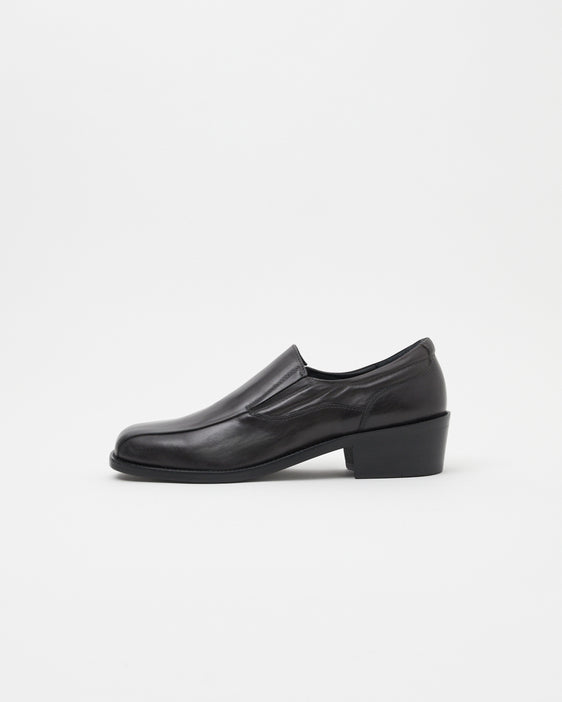 Pedal Loafer Oil Nappa Dark Grey