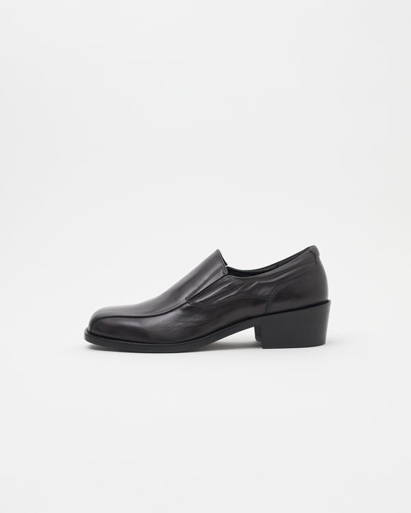 Pedal Loafer Oil Nappa Dark Grey