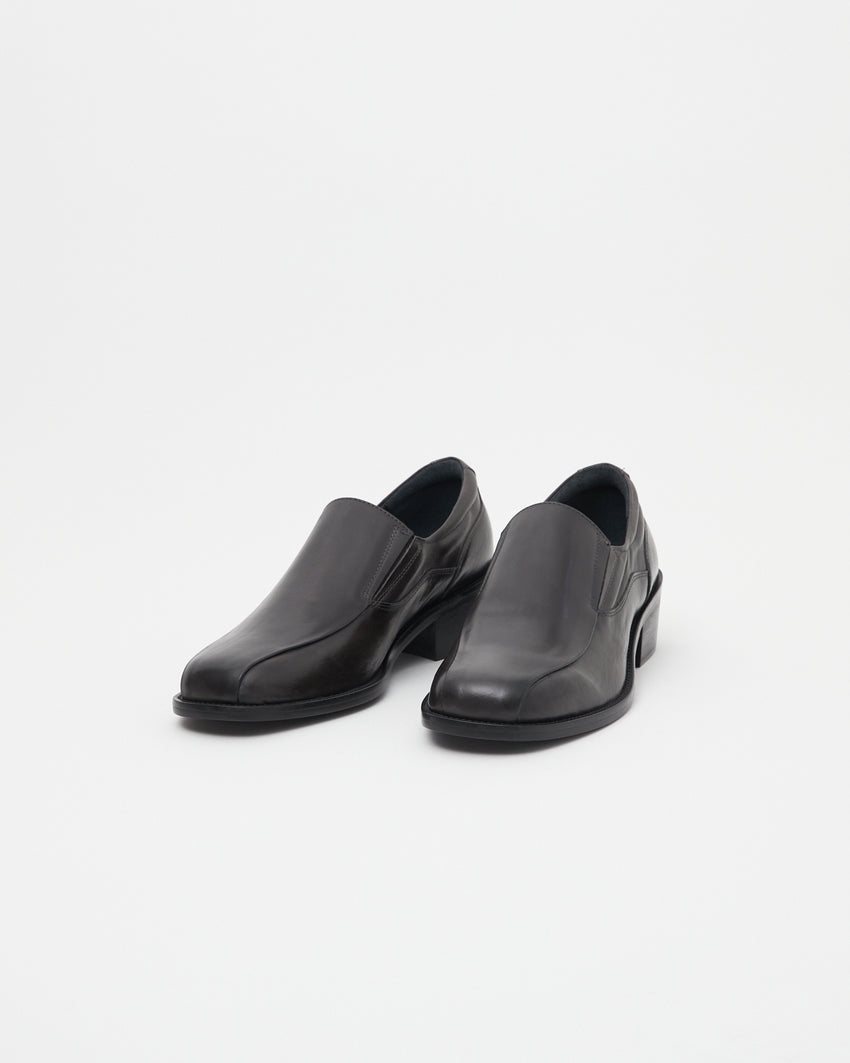 Pedal Loafer Oil Nappa Dark Grey