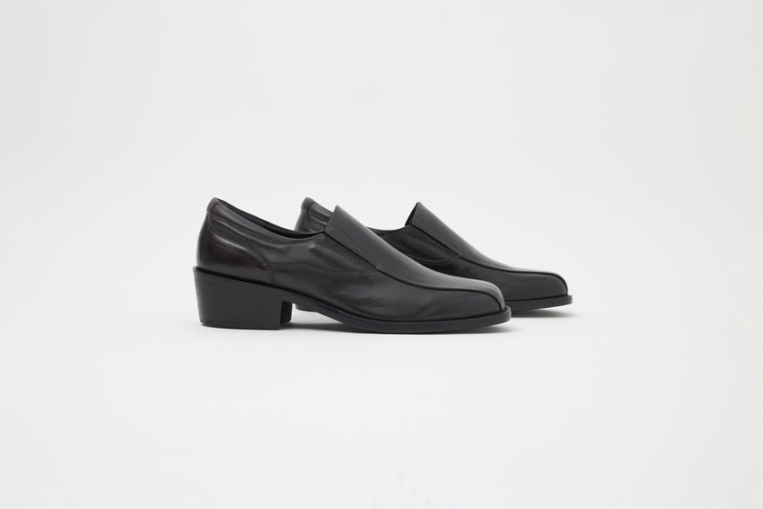 Pedal Loafer Oil Nappa Dark Grey