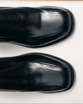 Pedal Loafer Pull-up Leather Black
