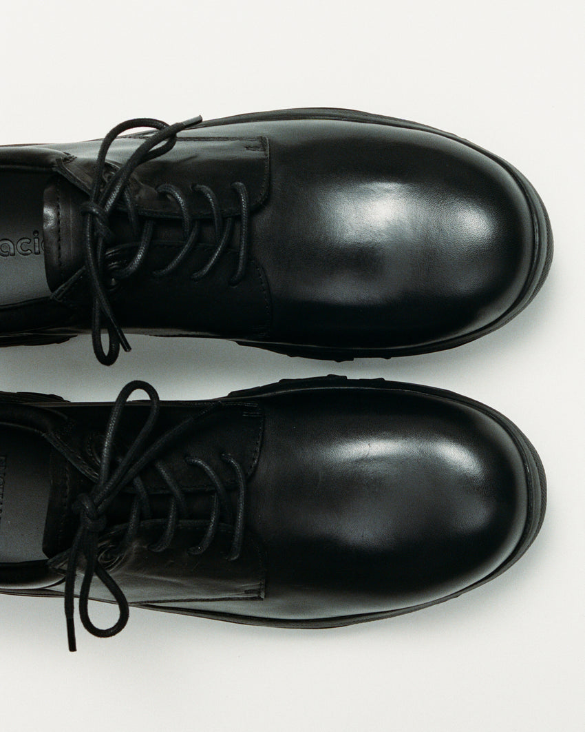 Non-Safety Shoe Calfskin Black